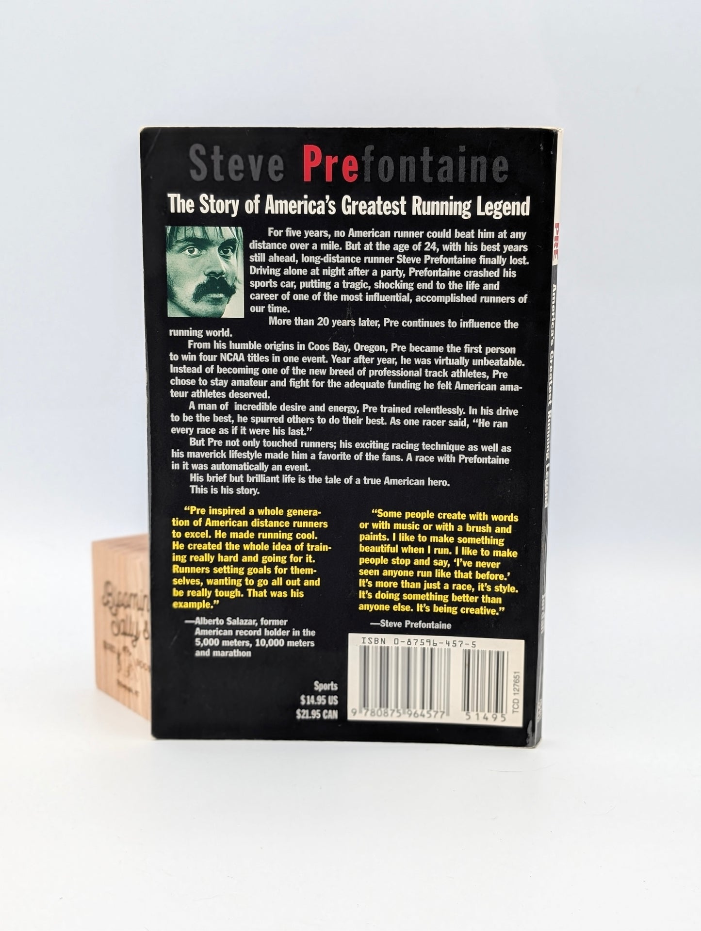 Pre: The Story of America's Greatest Running Legend, Steve Prefontaine