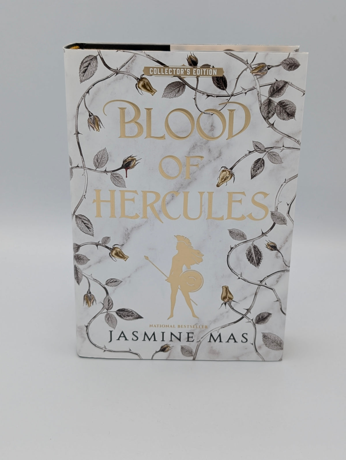 Blood of Hercules Collector's Edition: A Dark Romantasy of Greek Mythology, Enemies to Lovers, for Fans of Spicy BookTok Reads with Gold Sprayed Edges (Villains of Lore, 1)