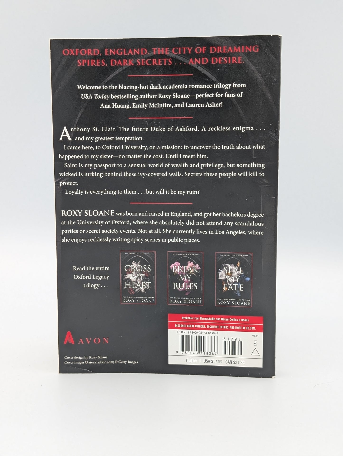 Cross My Heart: A Spicy Dark Academia Romance (The Oxford Legacy, 1)