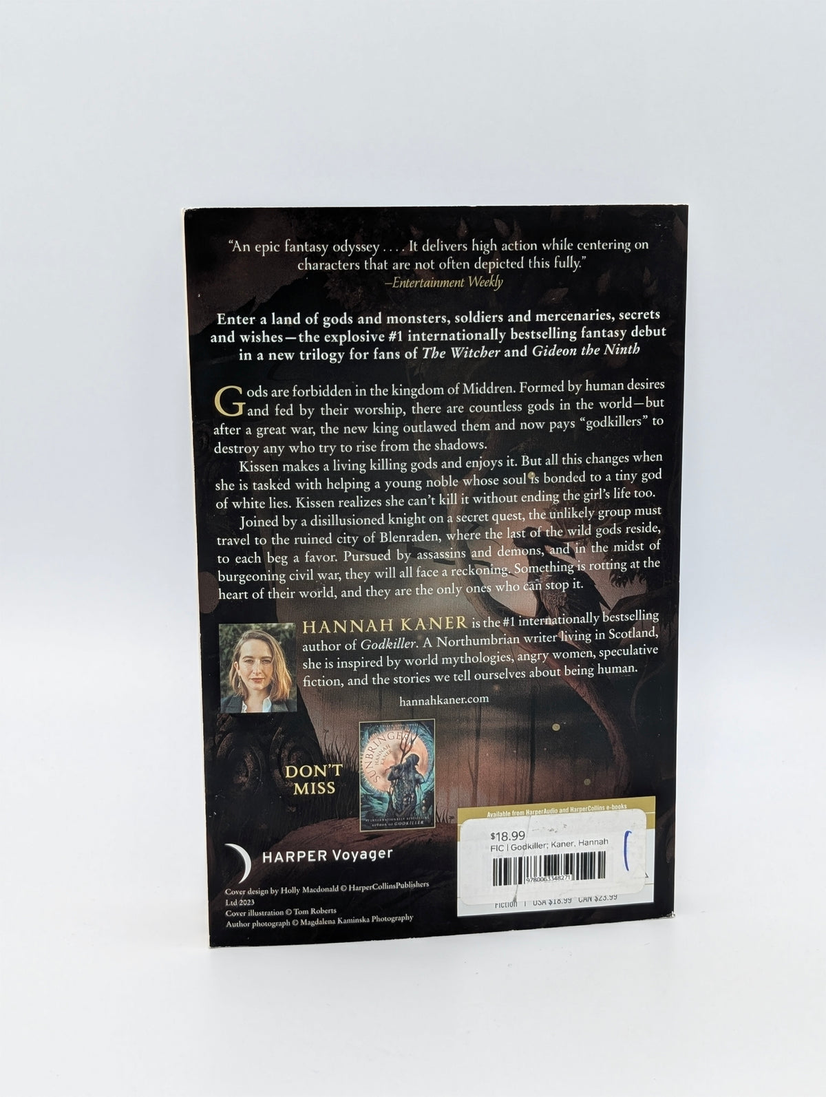 Godkiller: A Novel (Fallen Gods, 1)