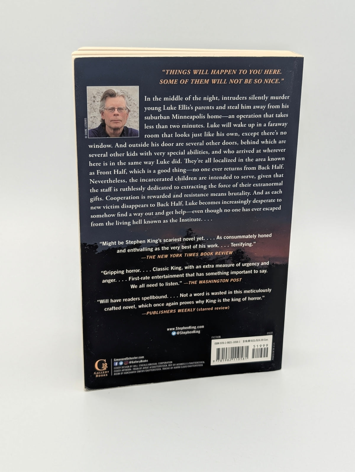 The Institute: A Novel