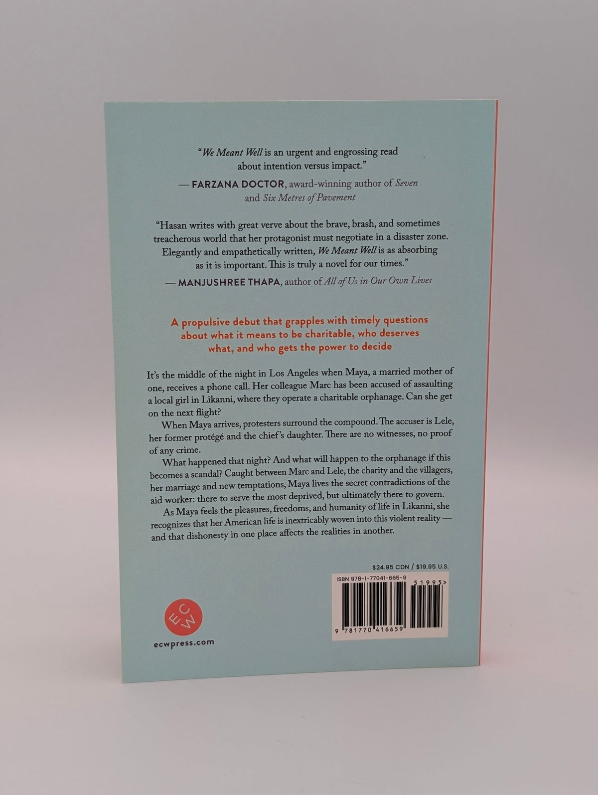 We Meant Well: A Novel