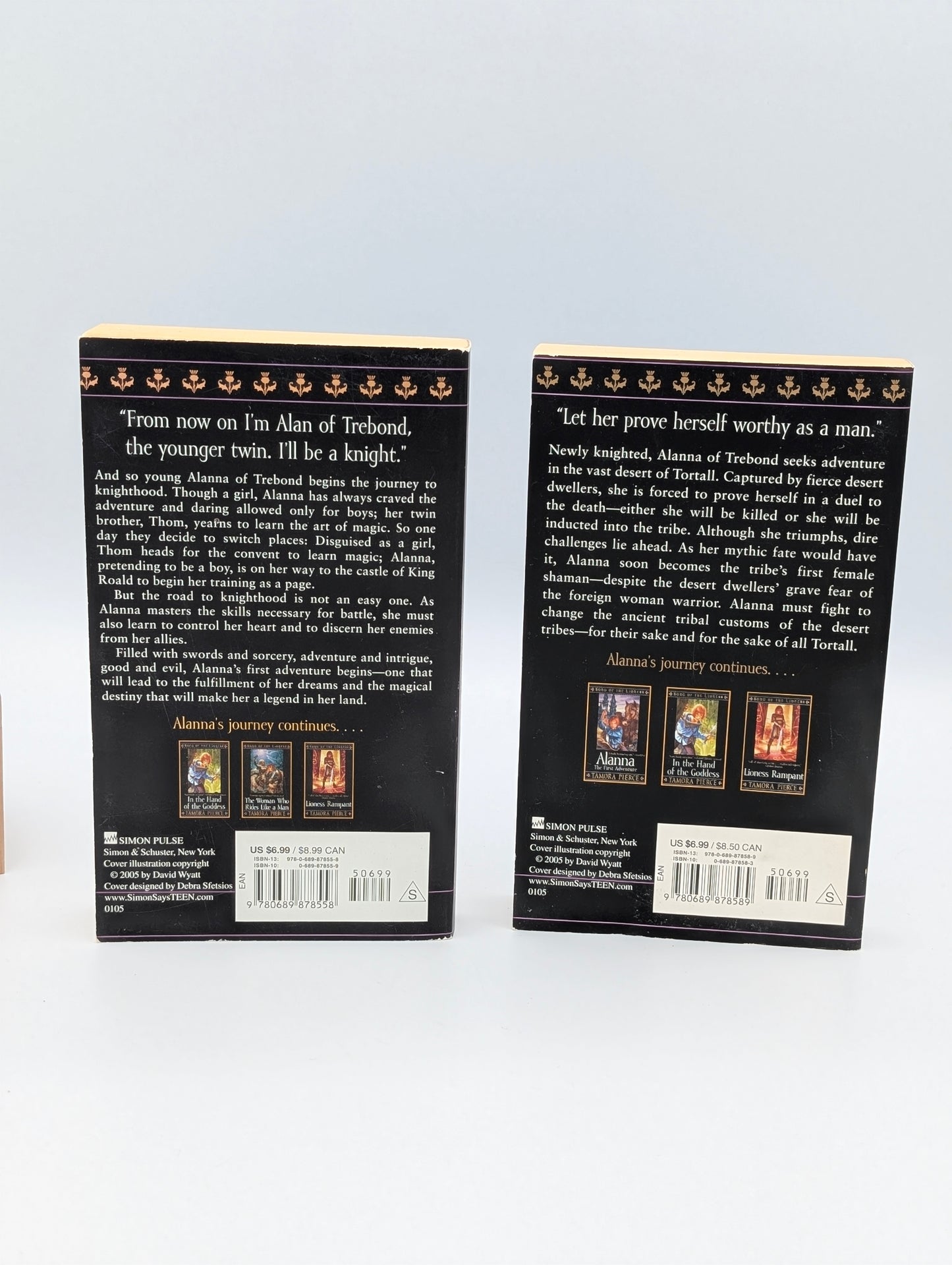 Tamora Pierce Song of the Lioness Bundle