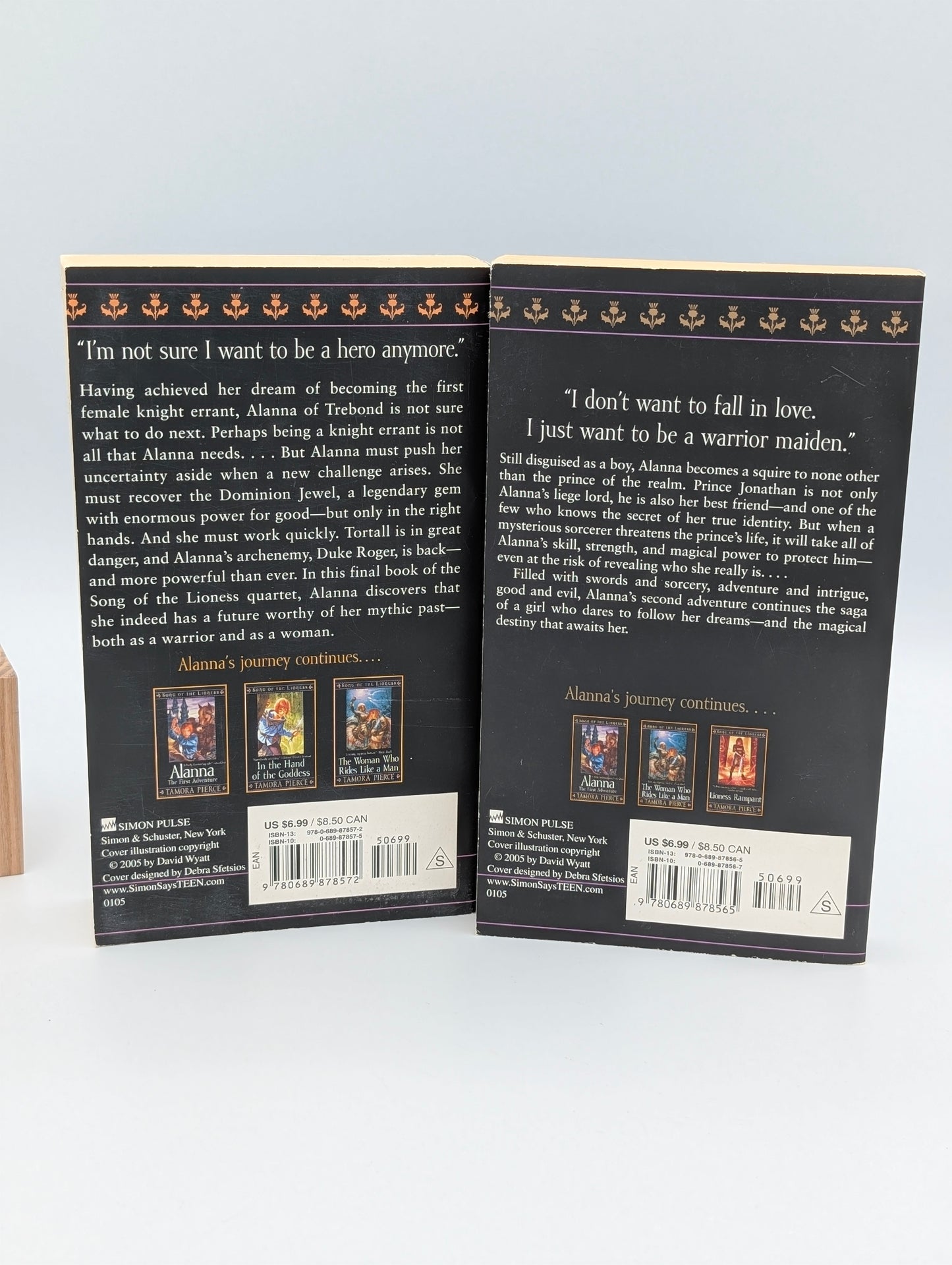 Tamora Pierce Song of the Lioness Bundle