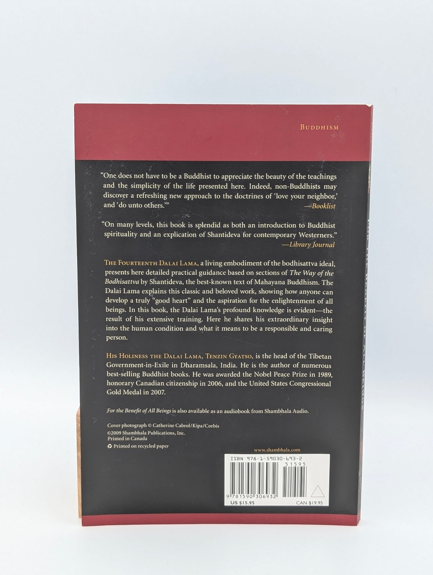 For the Benefit of All Beings: A Commentary on the Way of the Bodhisattva (Shambhala Classics)