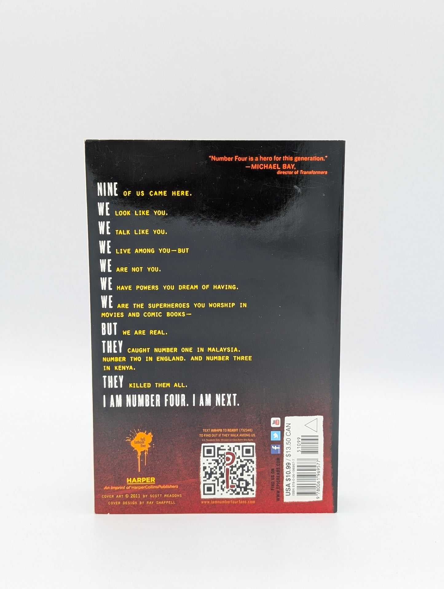 I Am Number Four (Lorien Legacies, 1)