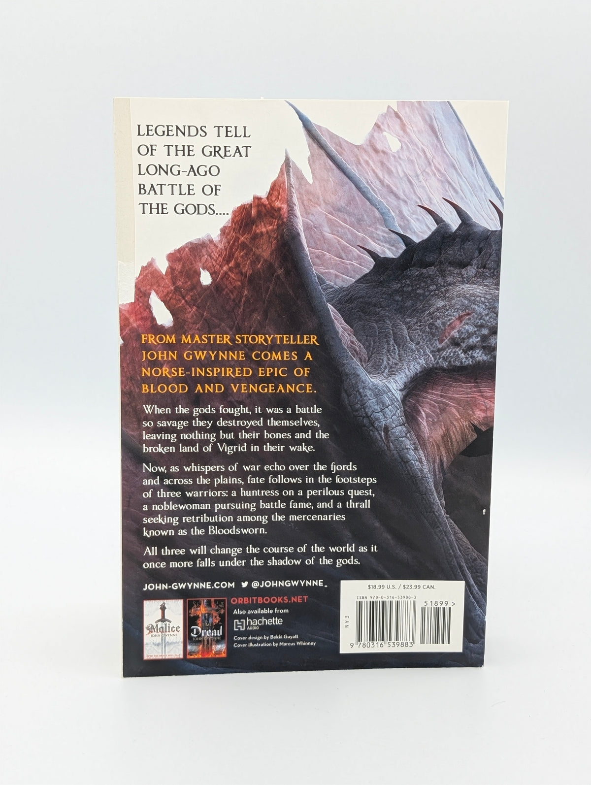 The Shadow of the Gods (The Bloodsworn Trilogy, 1)