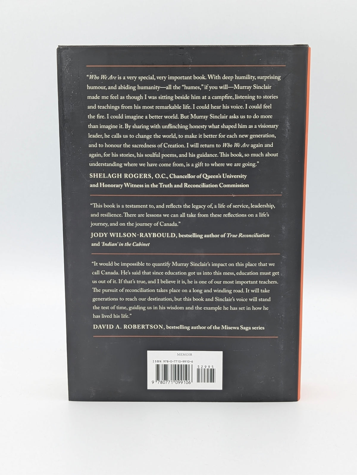 Who We Are: Four Questions For a Life and a Nation