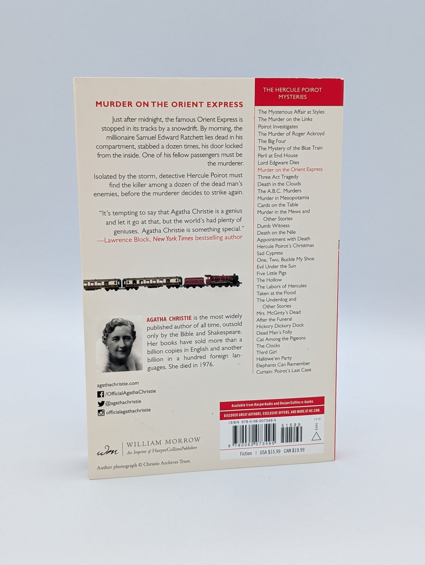 Murder on the Orient Express: A Hercule Poirot Mystery: The Official Authorized Edition (Hercule Poirot Mysteries, 9)