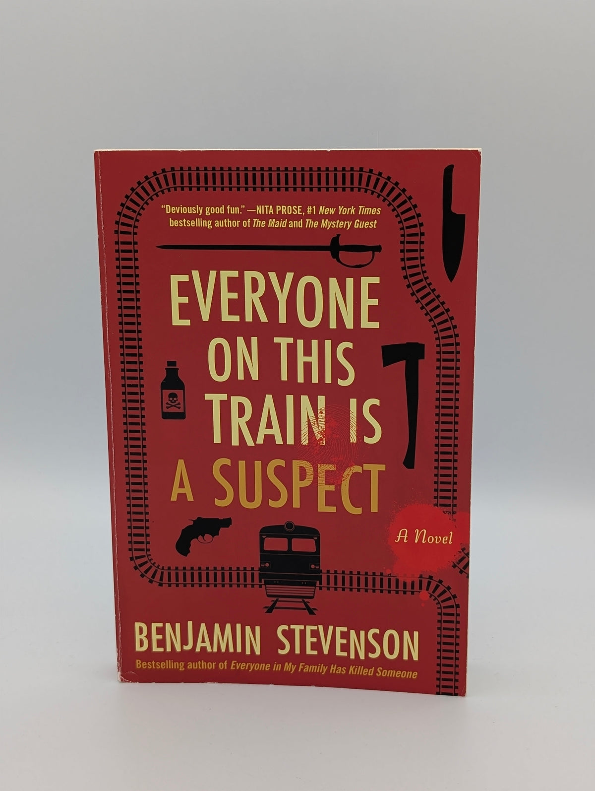 Everyone on This Train Is a Suspect: A Novel (The Ernest Cunningham Mysteries, 2)